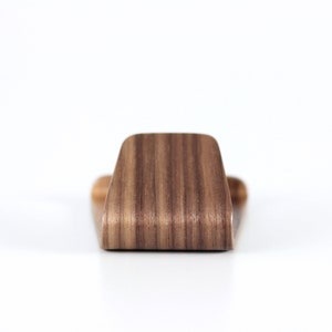 Phone stand Wood phone stand. Phone holder for desk. Desk accessories. image 5