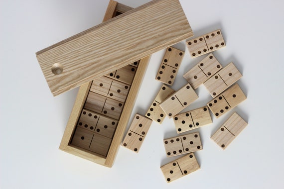 bestrating menigte ruimte Houten Dominostenen. Domino set. Gepersonaliseerde - Etsy Nederland