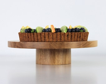 Wood cake stand Wedding cake stand. Wood decor stand.