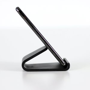 Desk Organizer and Phone Stand. Handmade Cell Phone Holder for Office