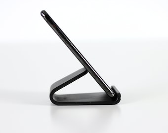 Schreibtisch Organizer und Telefon Ständer. Handgefertigte Telefon Halter fürs Büro