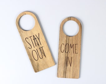 Door hanger Door sign. Wooden door hanger Personalized gift