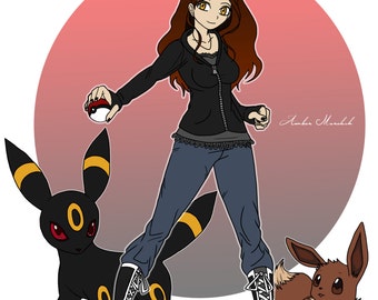pokemon trainer etsy