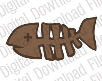 Vector Graphic - DD46 Dead Fish Vector - DESCARGA DIGITAL - Formatos Ai & Svg - Totalmente editable - Imagen, Dibujos animados, Clipart, Mar, Náutica