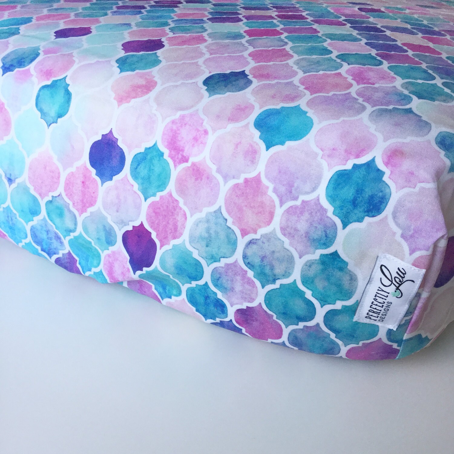 Moroccan Standard Crib Sheet Changing Pad Cover Baby Blanket