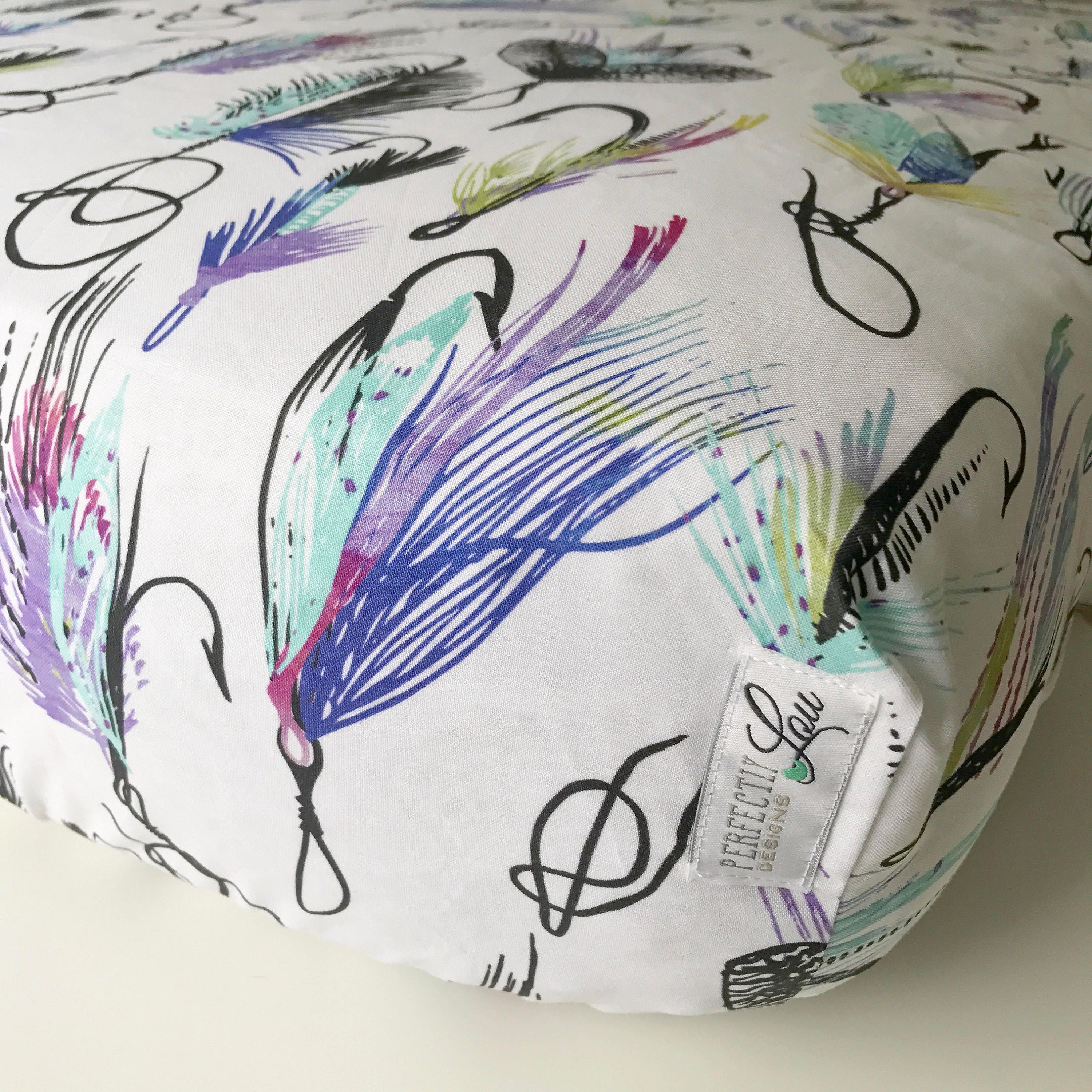 Feather Fly Standard Crib Sheet Changing Pad Cover