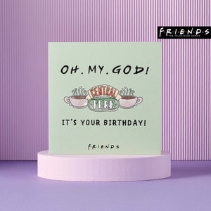 Cardologie - Carte d'anniversaire amusante pour elle - Carte d'anniversaire d'une série télévisée d'amis - Sous licence officielle