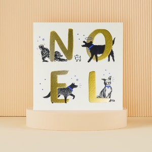 Cardology - Kerstkaart Honden - 'Noel' - Battersea Dogs & Cats Home Charity Card