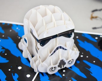 Cardology - Original Stormtrooper Pop Up Card | Birthday Card | Father's Day Gifts For Him | Stormtrooper Gifts | Officially Licensed