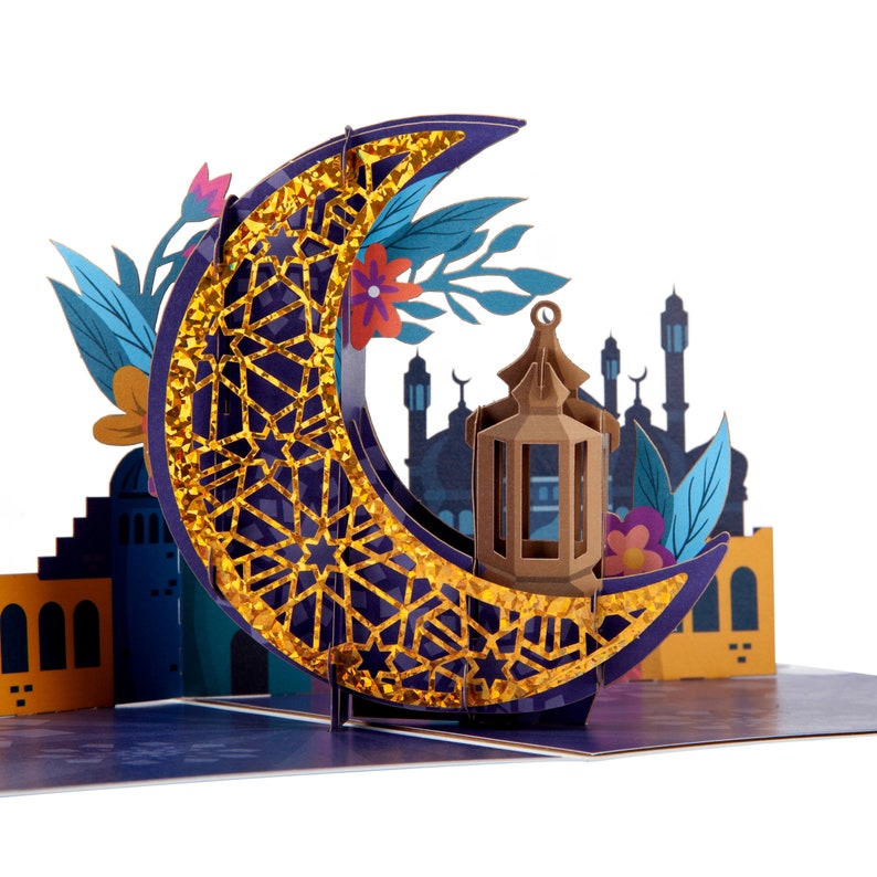 Eid Pop up Card Eid Cards Eid Mubarak Gifts for Family and Etsy Hong Kong