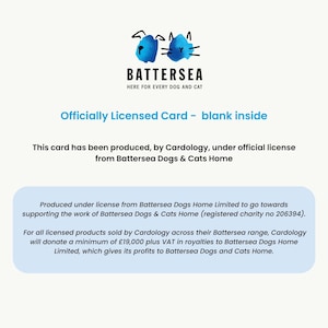 Carte pop-up Happy Birthday Cats - Carte de bienfaisance Battersea Dogs & Cats pour la maison - Sous licence officielle image 10