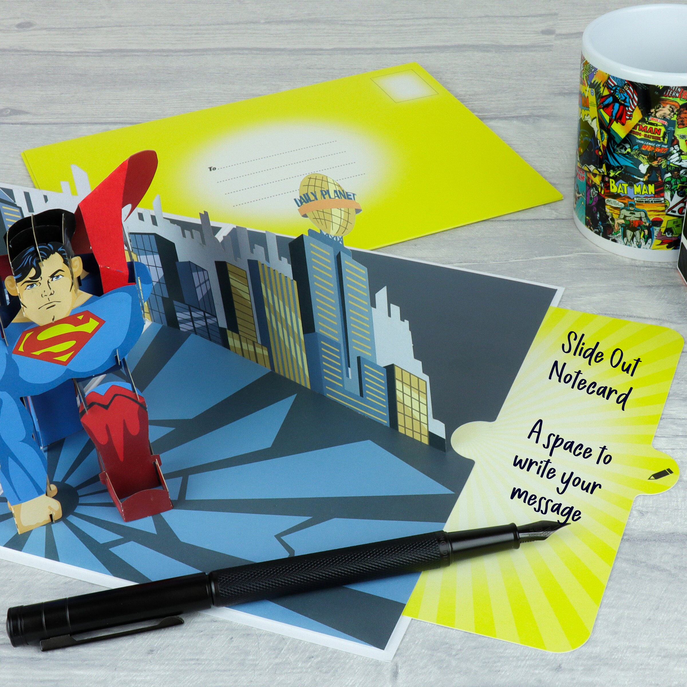 Superman Happy Birthday Card You Are Awesome Daily Planet Super Hero DC  Comics