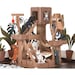 Cardology - Cat Tree Pop Up Card - Cat Gift For Cat Lovers - Officially Licensed Charity Card 
