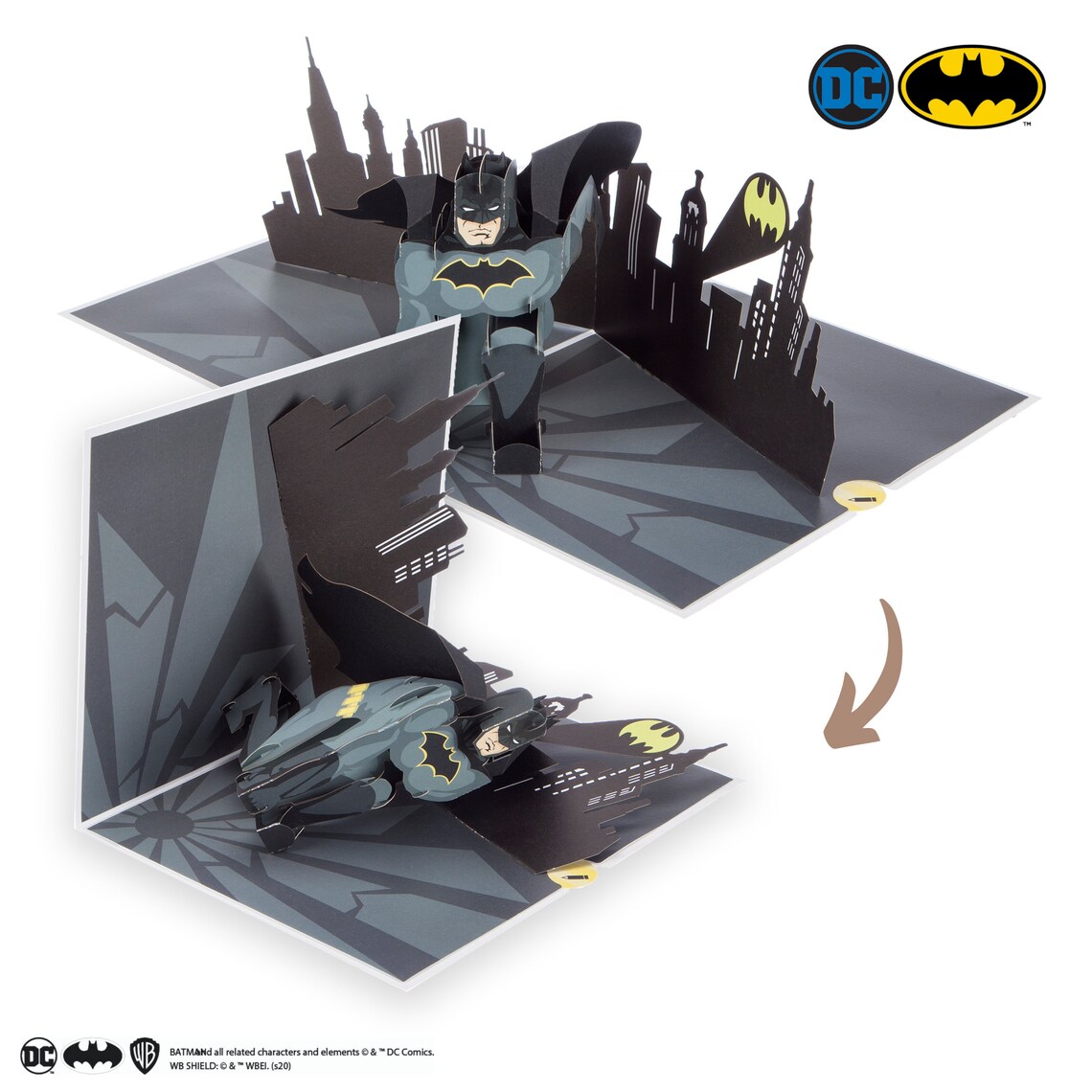Batman Pop up Card Batman Birthday Card for Boys DC Comics | Etsy UK