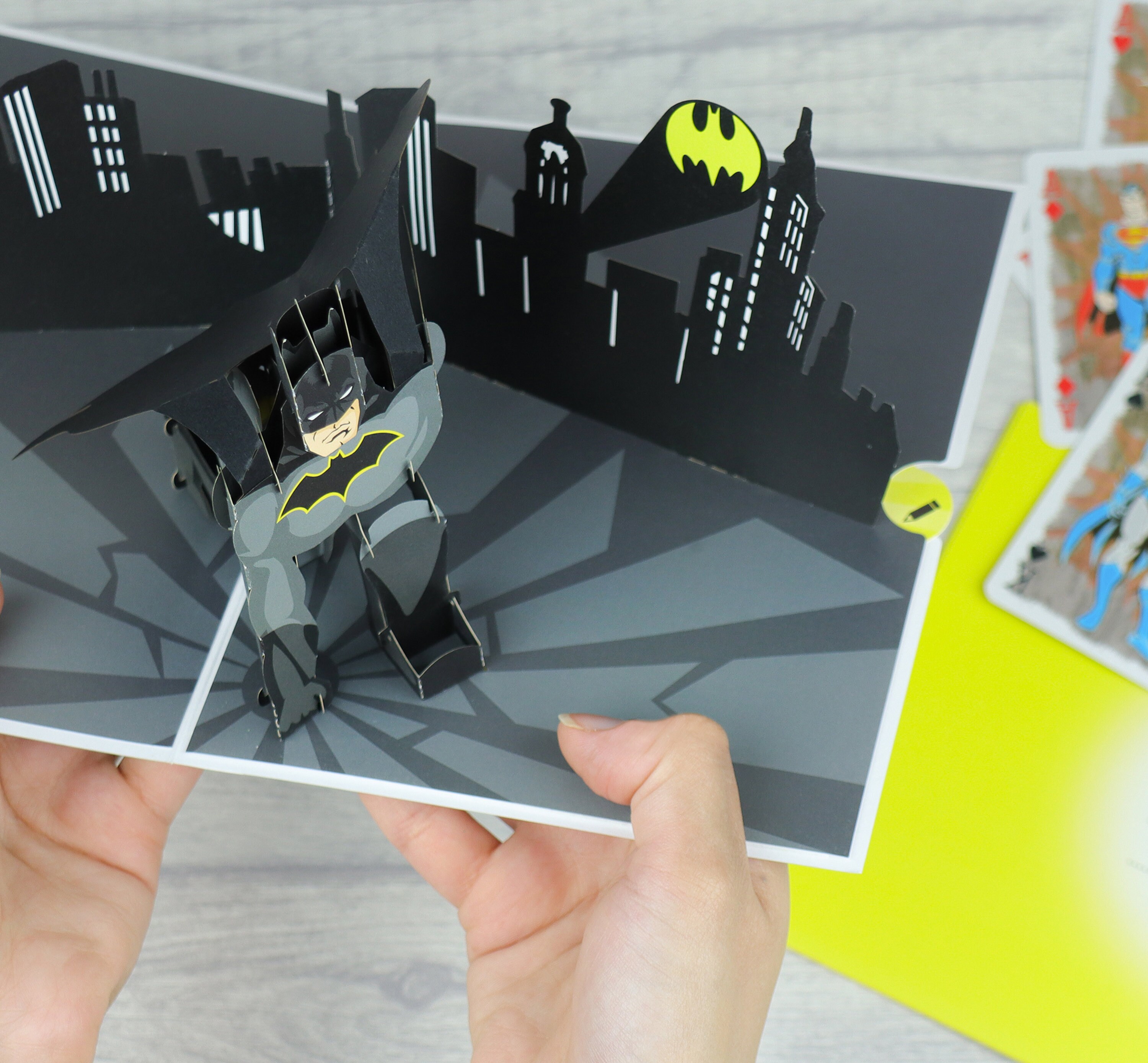 How To Make Batman Birthday Card