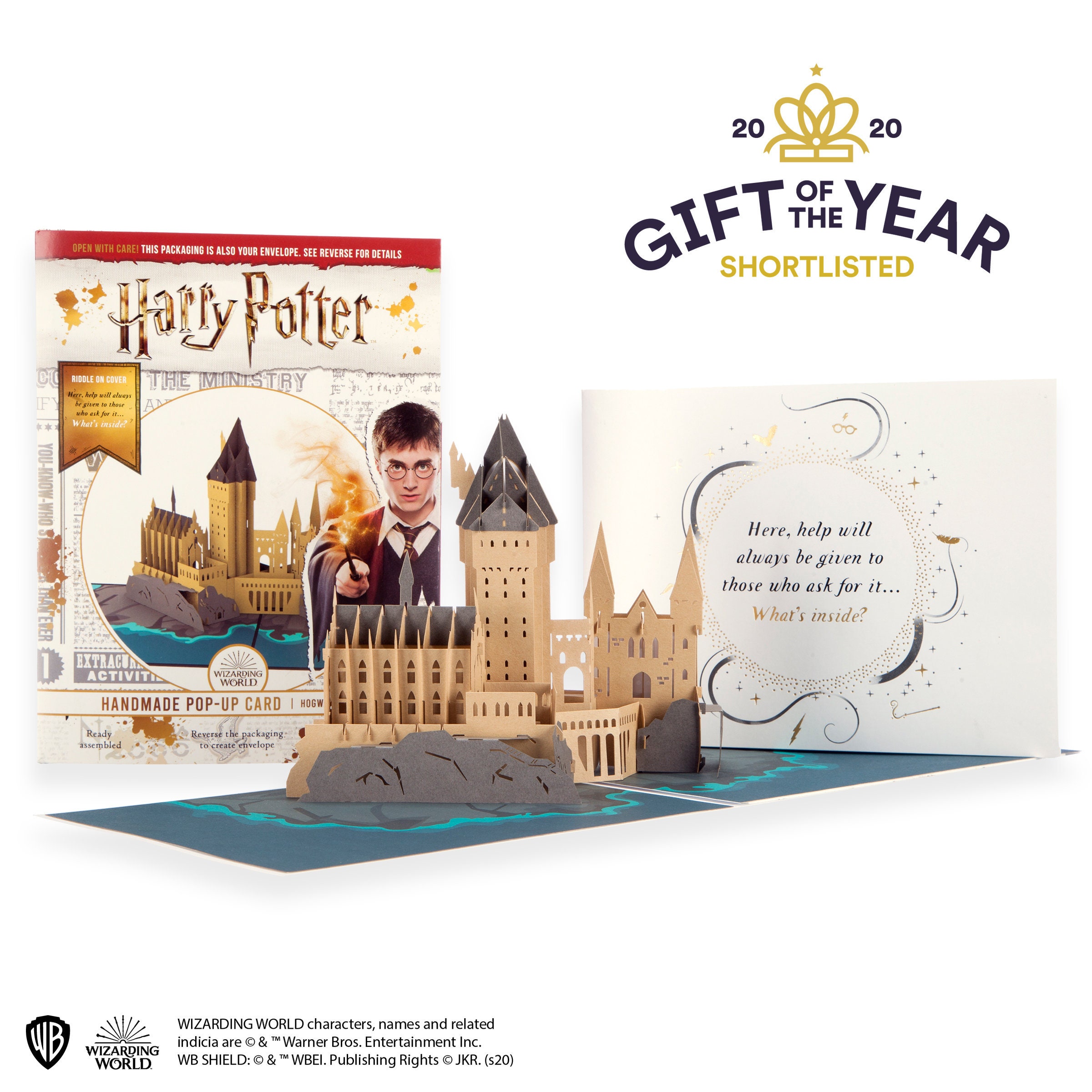 Hogwarts Pop-Up Card  Harry potter pop, Pop up cards, Harry