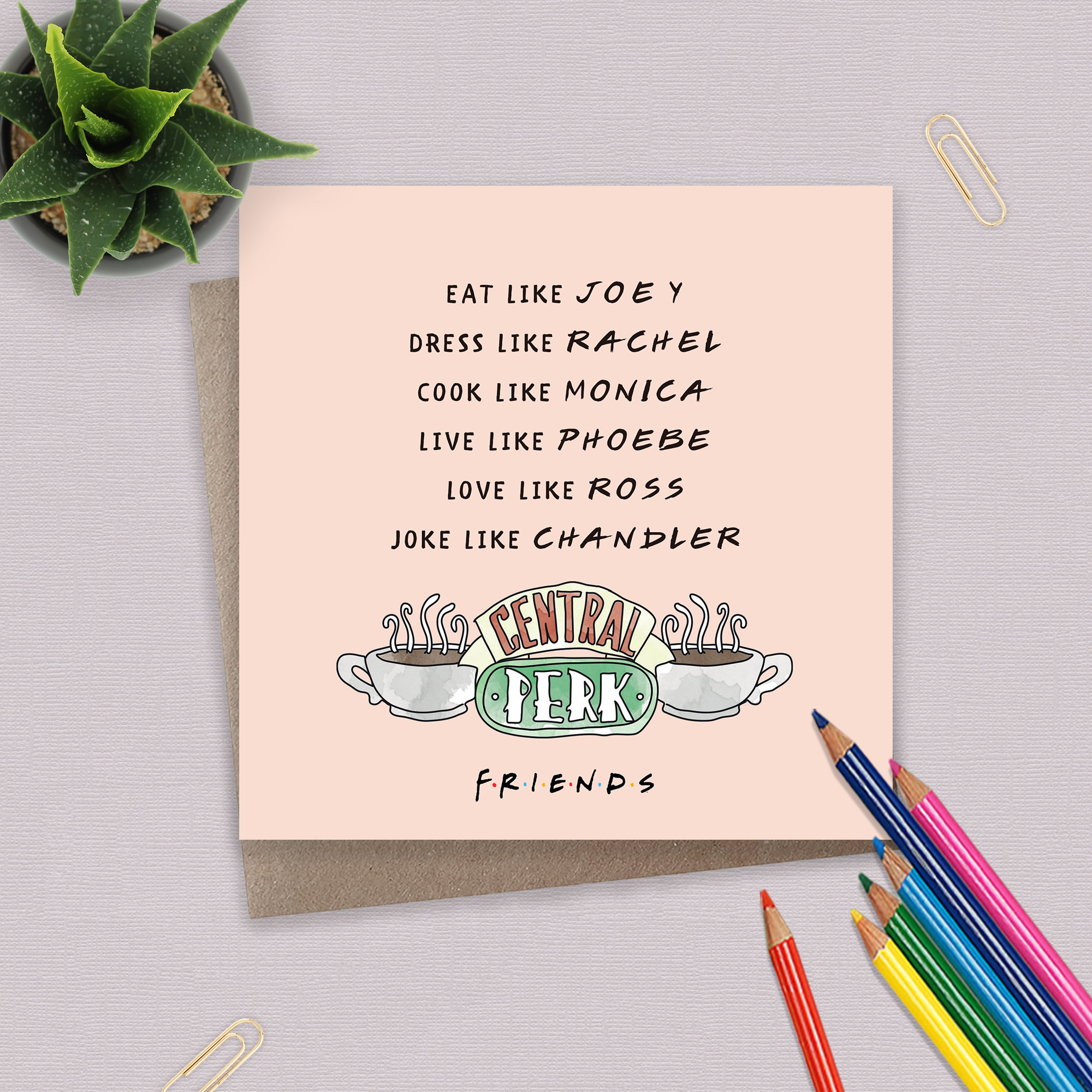 Funny Friends Birthday Card - All Things Personal - View #3