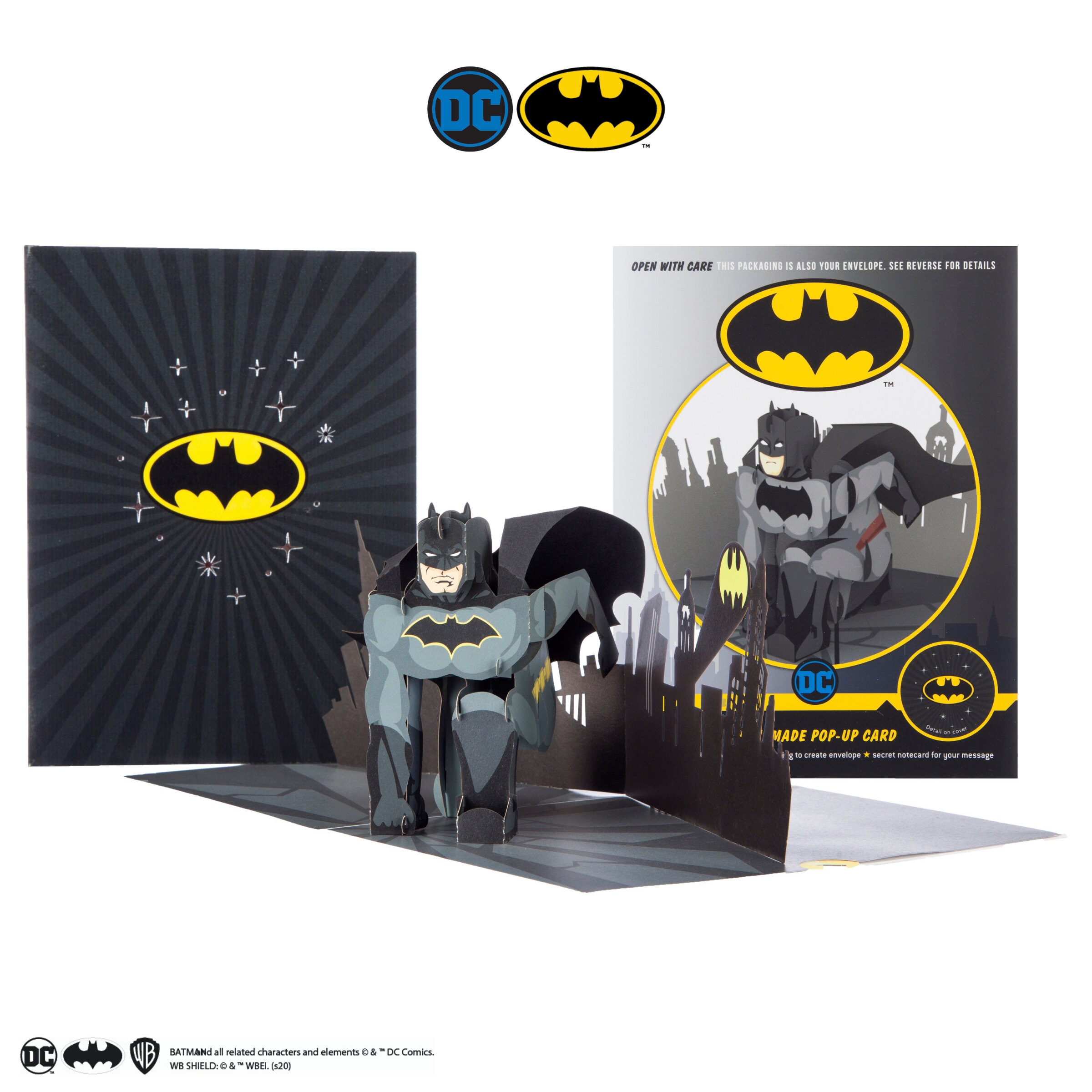 Batman Pop Up Card Batman Birthday Card For Boys DC Comics | Etsy