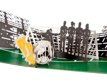 Football Pop Up Card Etsy