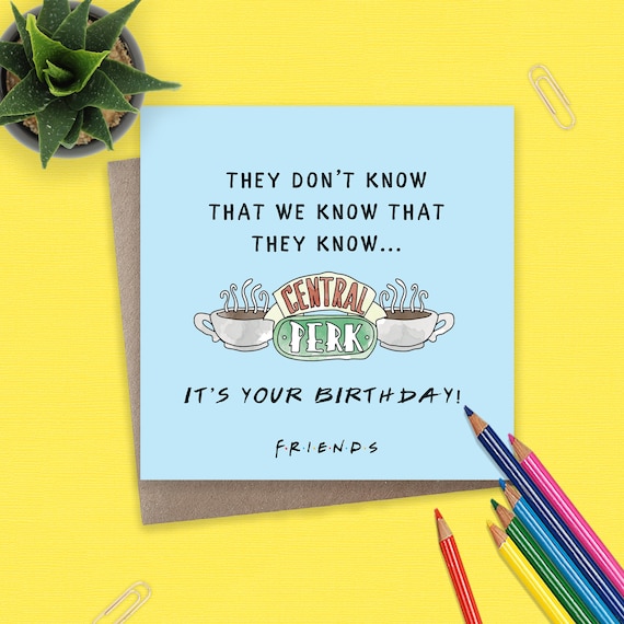 Funny Friends Birthday Card - All Things Personal - View #4