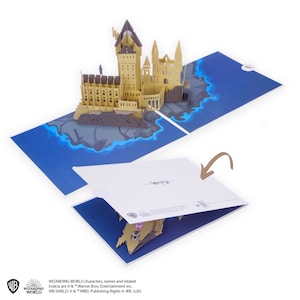 Cardology Hogwarts Castle Pop Up Card Harry Potter Birthday Card Official Merchandise image 6