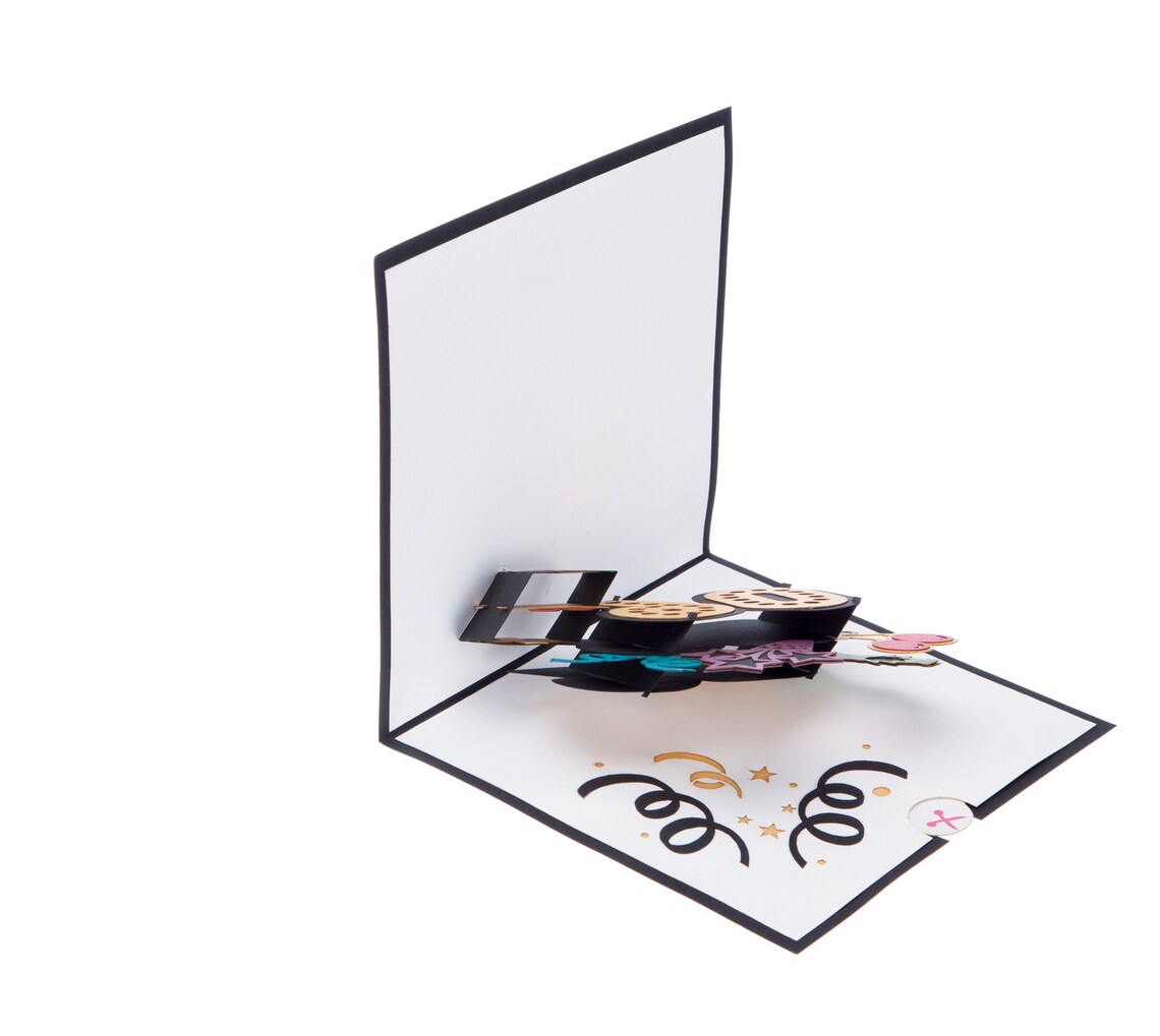 90th Birthday Card Birthday Pop Up Card 90th Birthday Gift | Etsy