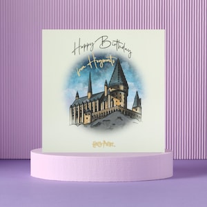Cardologie - Harry Potter Hogwarts-verjaardagskaart – Officieel gelicentieerde Wizarding World-cadeaus