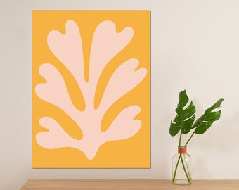 Matisse Floral Canvas Poster, Henri Matisse Print, Papiers Decoupes, Canvs, Vintage Wall Art Decor, Flowers Floral, Matisse Floral wall art.