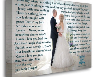 Perfect Lyrics Sign Etsy