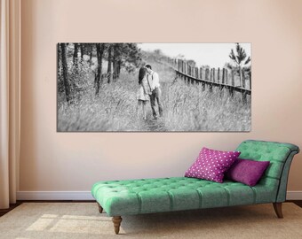 Custom Canvas Print, Panoramic Photo, Ready to Hang