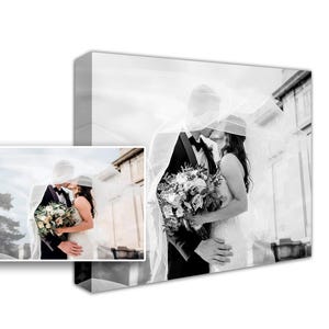 Custom Photo Canvas Print, Family Portraits, Wedding Art, Ready to Hang image 8