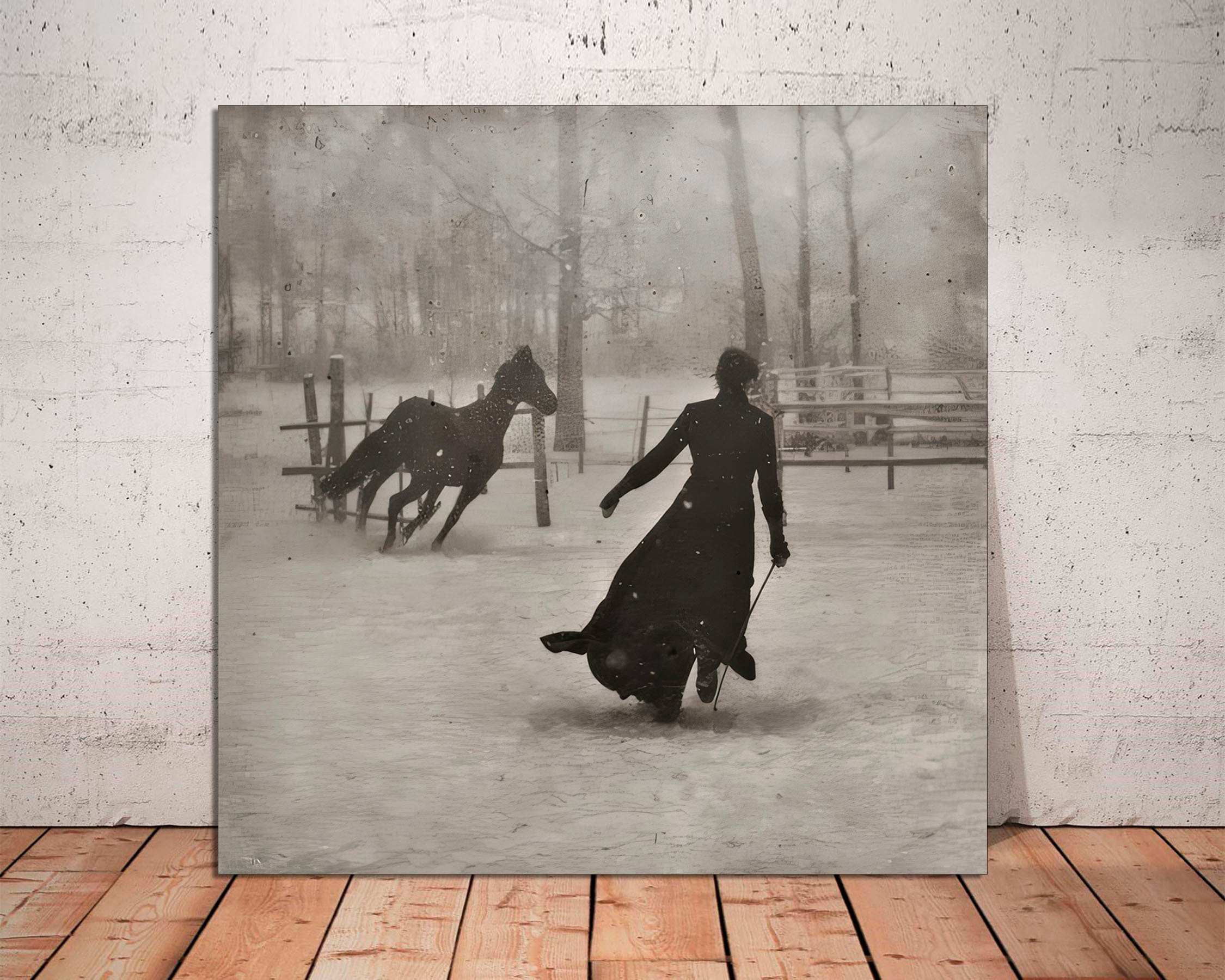 Felix Thiollier's 'the Horse Trainer' Vintage Horse Art, Canvas