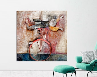 G RODO BOULANGER Tour De France Framed Art Print 28