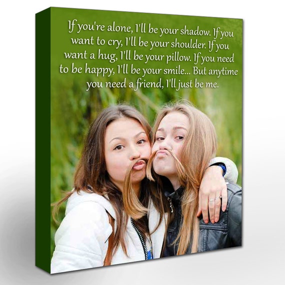 Personalized Wrapped Canvas - Gift for Mom, Gift for Sisters