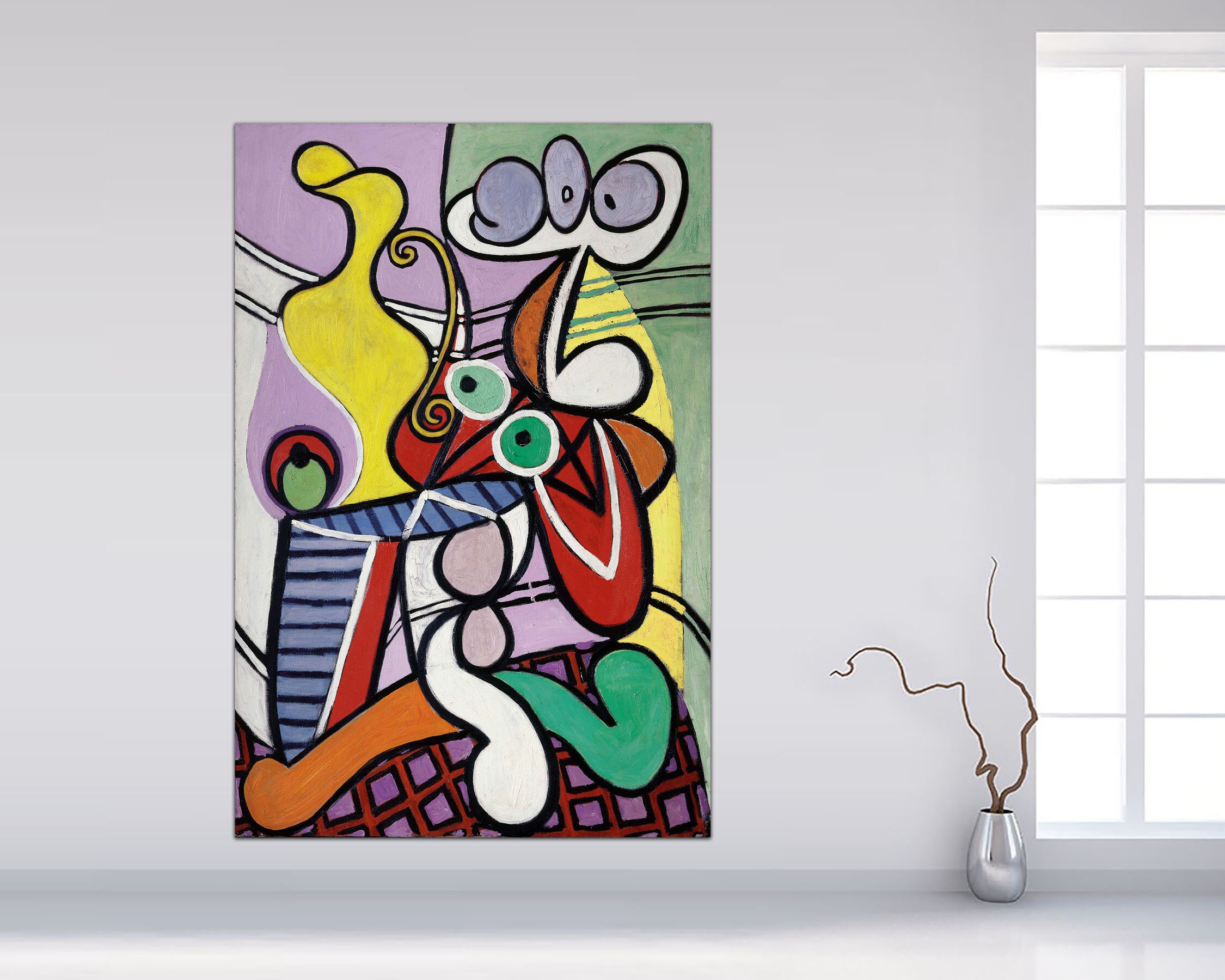 Pablo Picasso STILL LIFE ポスター フレーム付 Pablo Picasso Still Life Canvas Print, Ready to Hang - Etsy