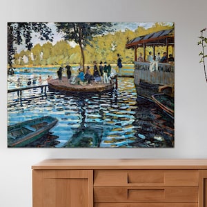 Claude Monet, Monet Canvas Art Print, Monet Wall Art, Monet Print, Monet Wall Art, Monet Poster, Monet Wall Decor CANVAS Print Ready to Hang