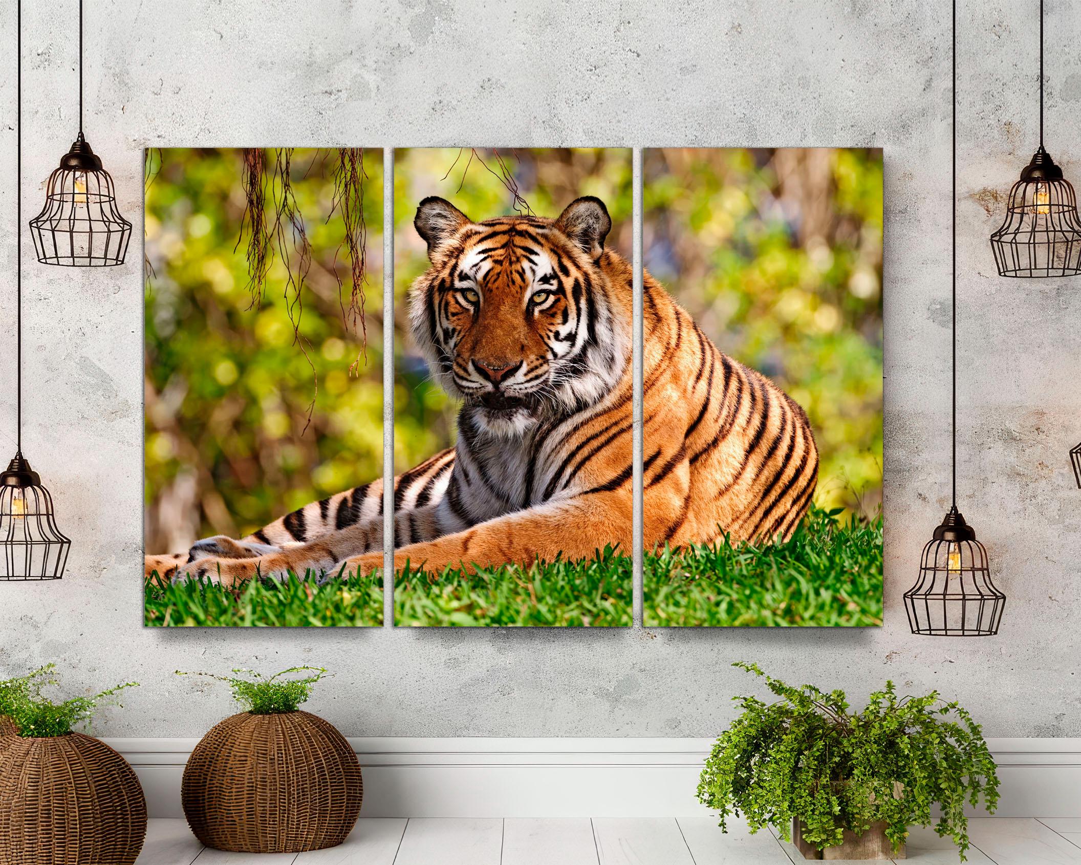Tiger Wall Panel - Etsy