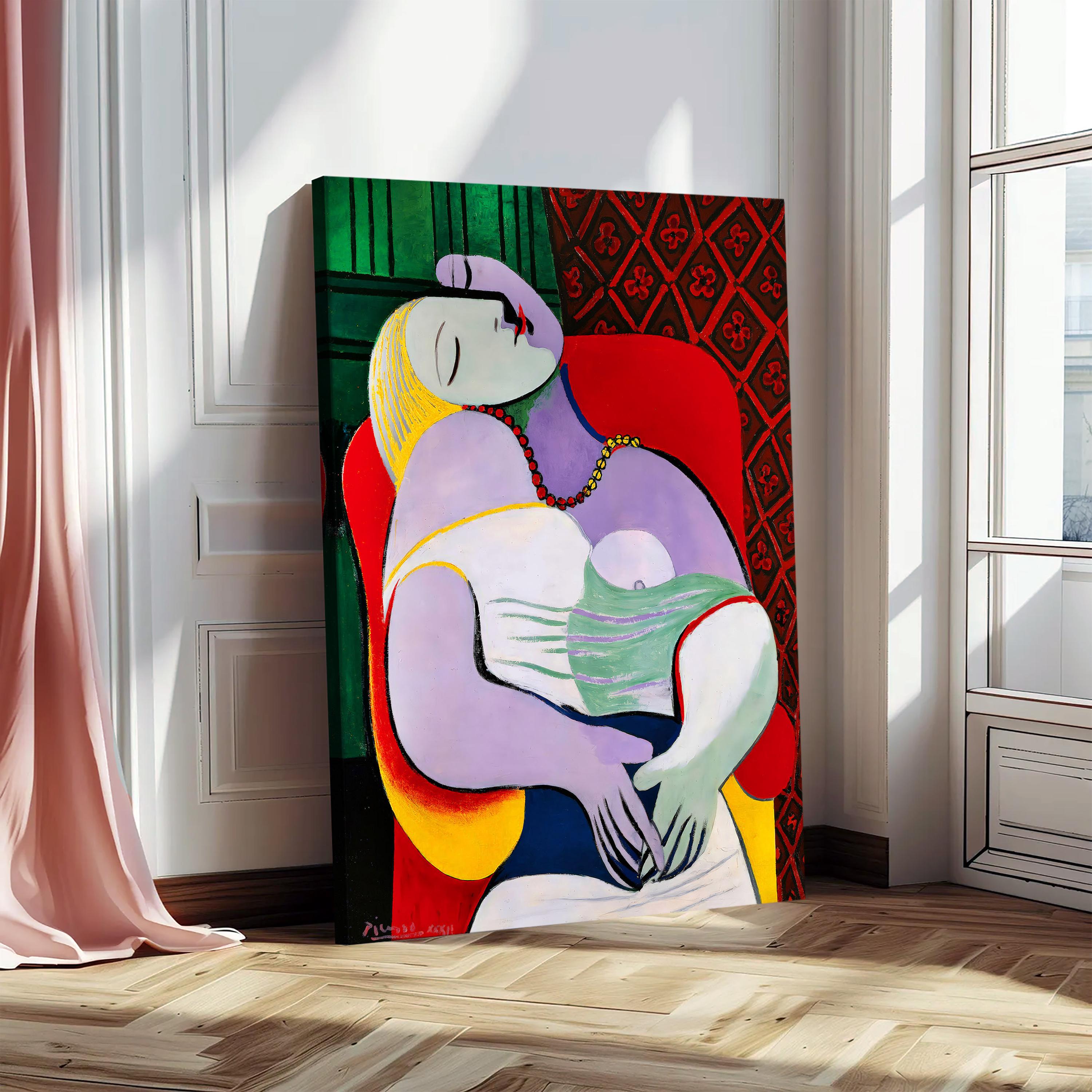 Le Reve (the Dream) Picasso Canvas Print, Framed Abstract Art - Etsy