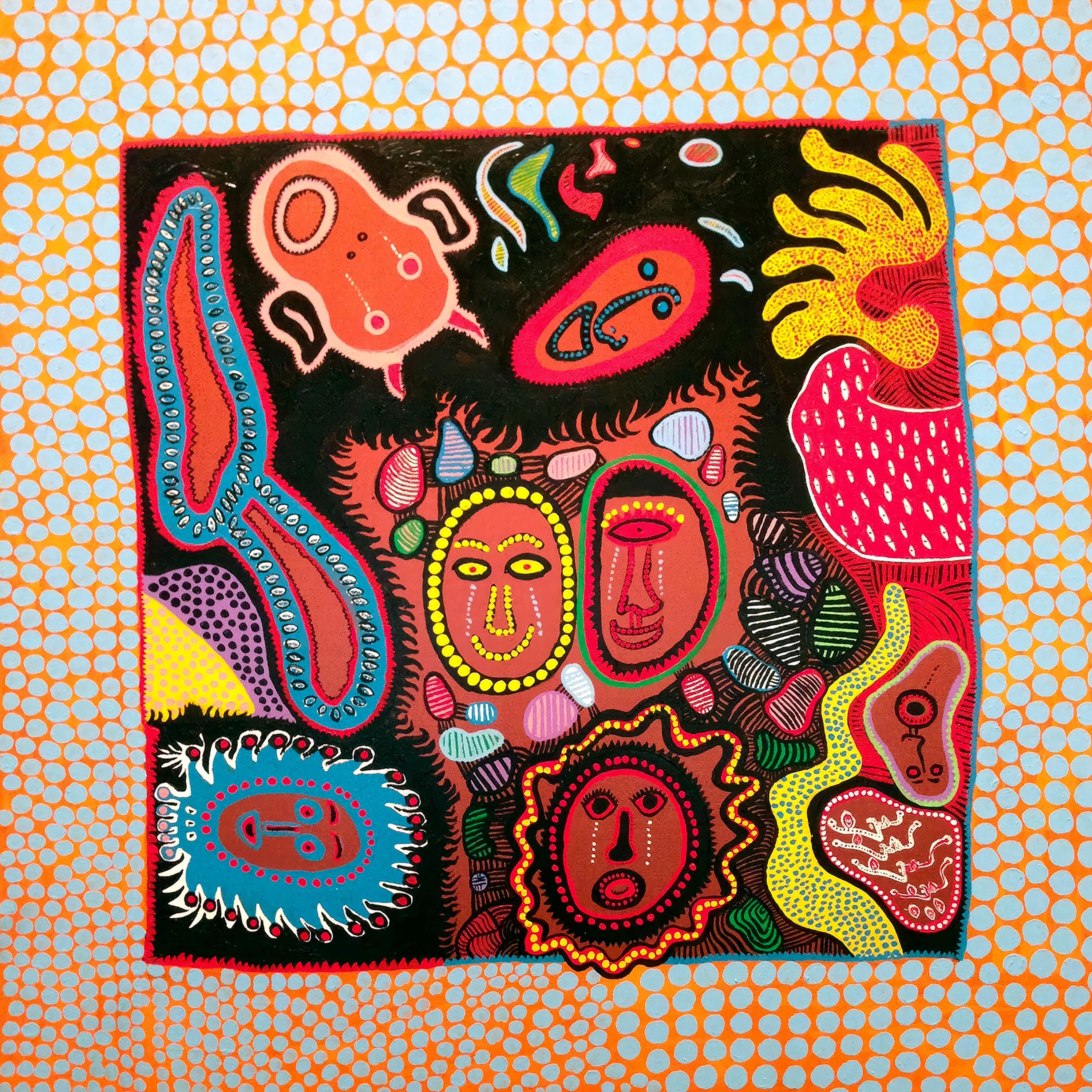 Yayoi Kusama 'my Eternal Soul' Canvas Print – Japanese Abstract