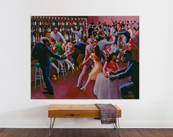 Nightlife by Archibald Motley, Jazz Age Canvas Art Print, Ready to Hang