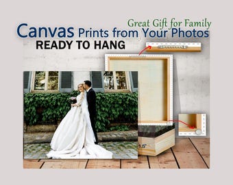 Custom Photo Canvas Print, Giclee Art, Ready to Hang