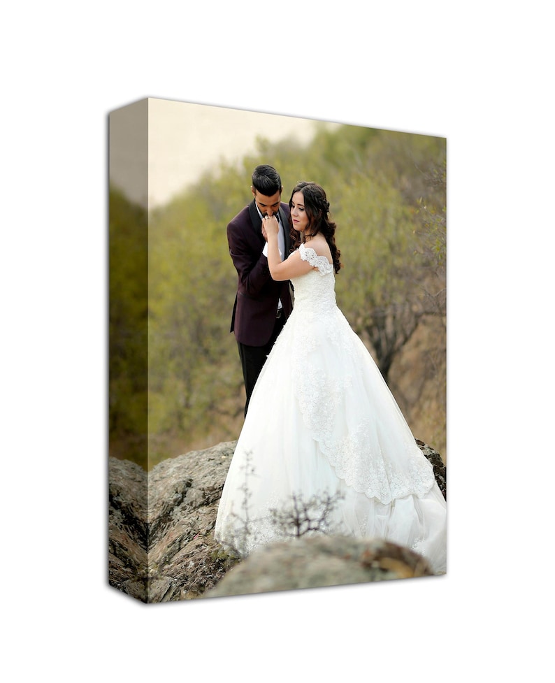 Custom Family Photo Canvas Print – Personalized Home Wall Decor image 2