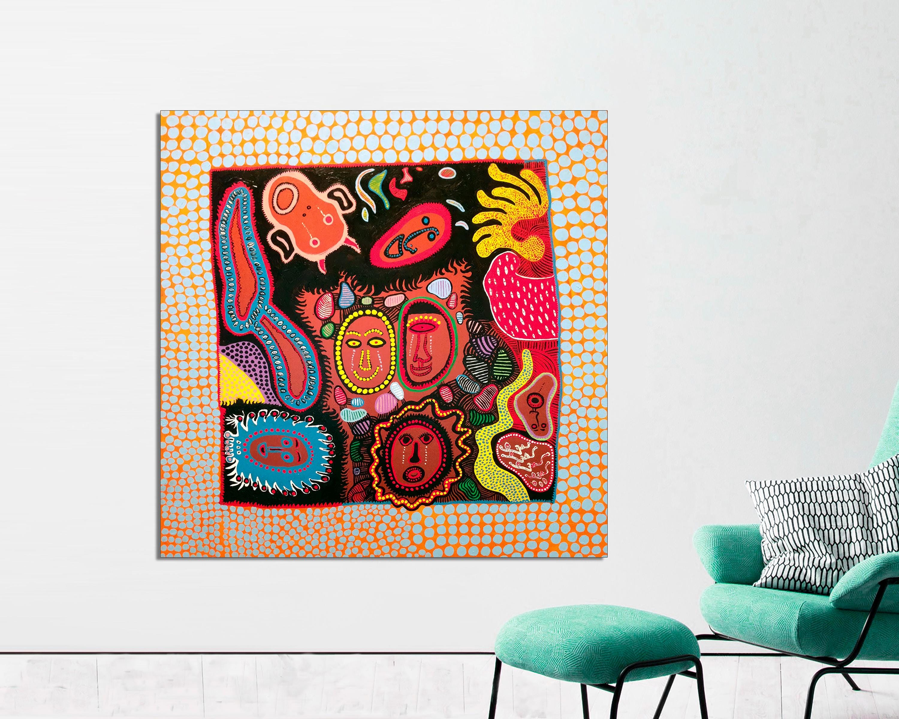 Yayoi Kusama 'my Eternal Soul' Canvas Print – Japanese Abstract