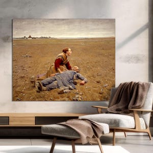 Canvas Wall Art, Realistic Painting, Interior Decor, Udslidt by Hans Anderson Brendekilde, Classic Wall Art,Vintage Art CANVAS Ready to Hang