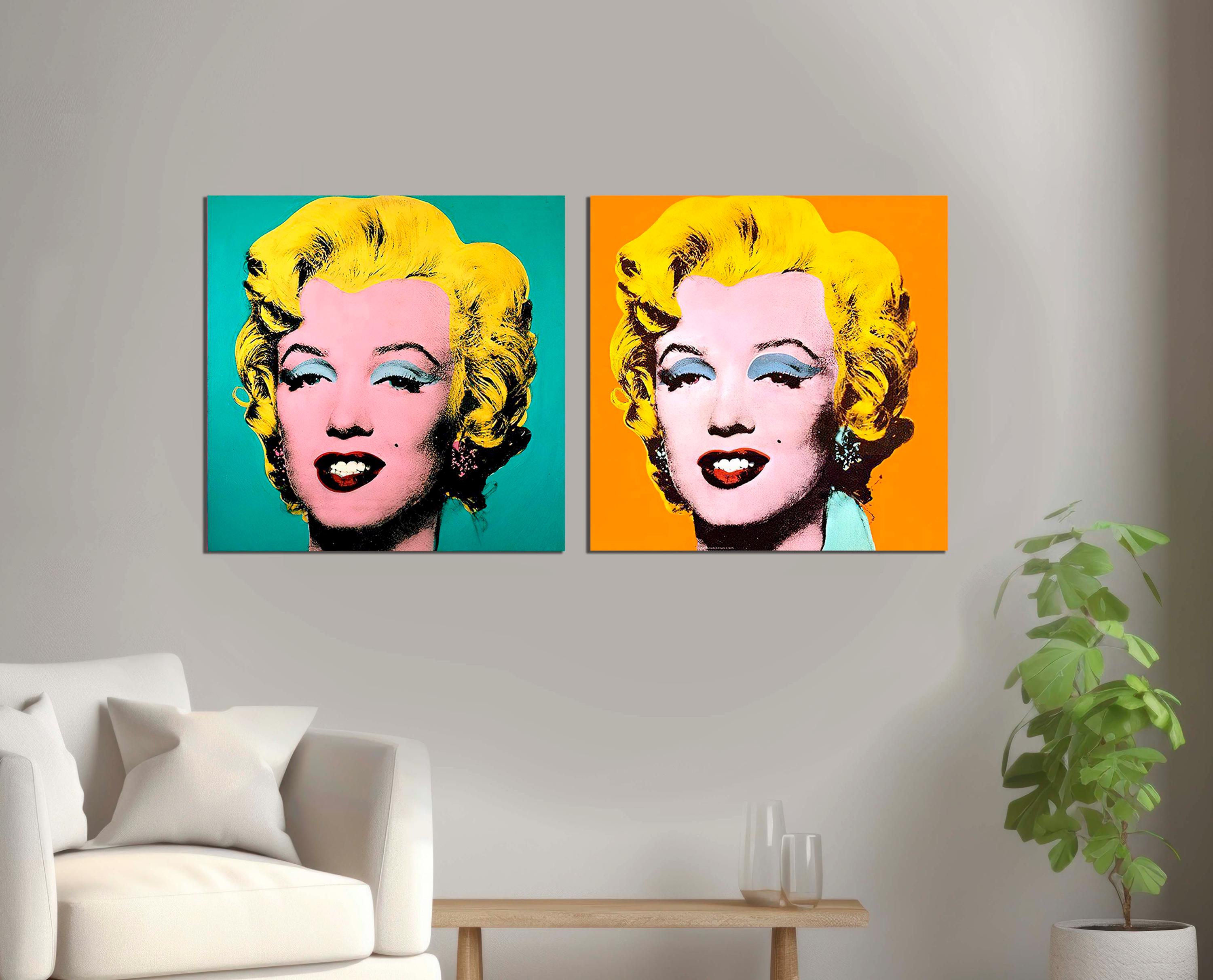 Andy Warhol Marilyn Monroe Pop Art Print - Premium Poster For Home Decor