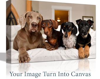 Custom Photo Canvas Print, Gallery Wrapped, Ready to Hang