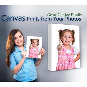 Canvas Prints from Your Photos, Custom Photo Prints, Home Wall Art Framed Canvas Prints, Printing Service, Any Photo on CANVAS Raday to Hang