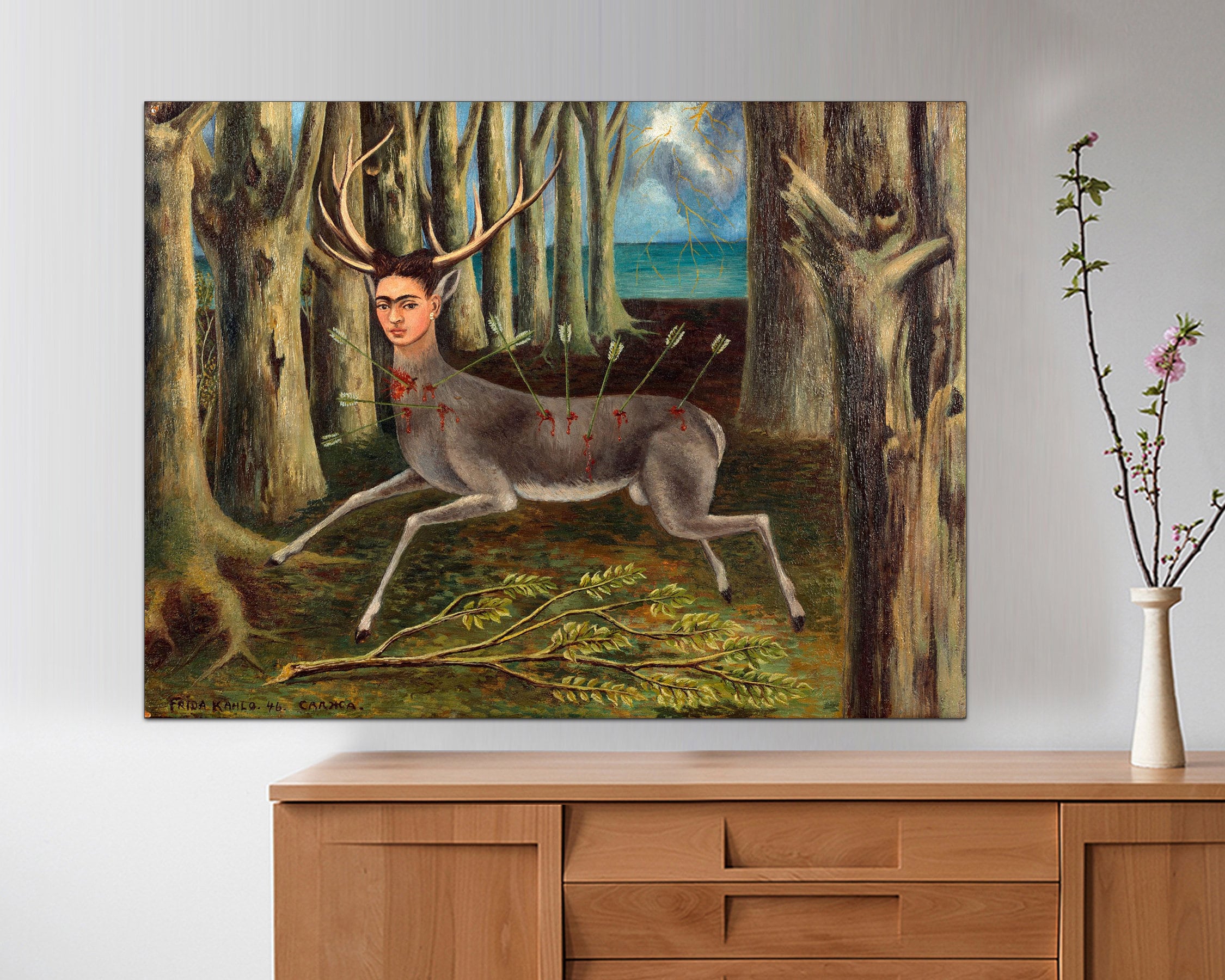 Deer frida kahlo online