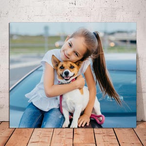 All Sizes Photo Canvas Print - Turn Your Photos into Canvas, Personalized Photo Canvas Print, Photo on Canvas, Stretched Canvas Art Print.