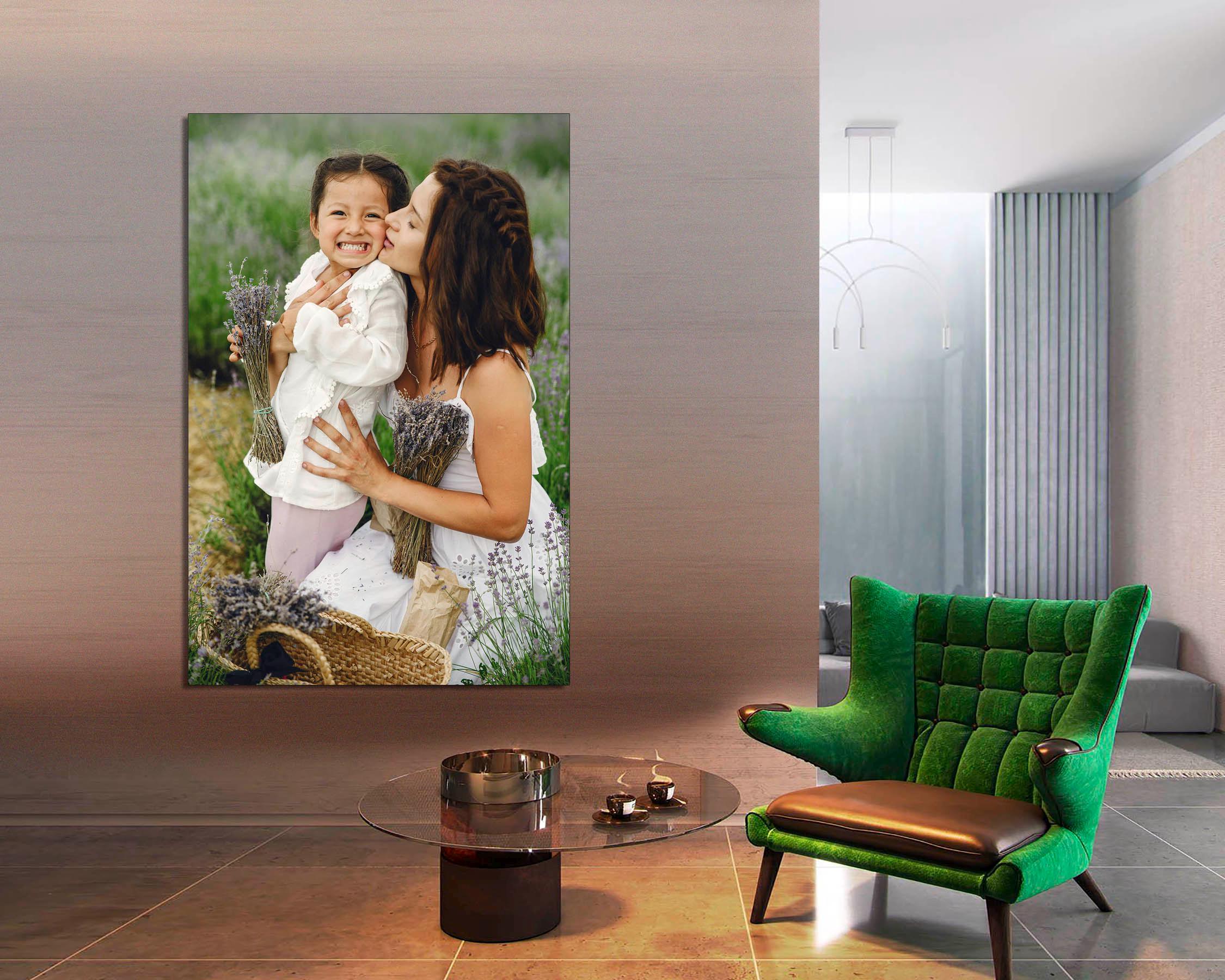 Custom Canvas-Your Photo on Canvas, Personalized Canvas Art, Photos Printed to Canvas, Great Mothers Day Photo Gift, CANVAS Ready to Hang.